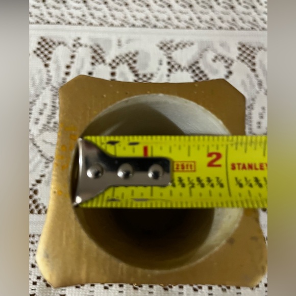 Vintage Las Vegas CEASARS PALACE Vase - Toothbrush Holder Candle Holder Planter - Picture 11 of 11